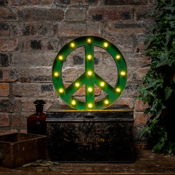 PEACE SIGN LED Light