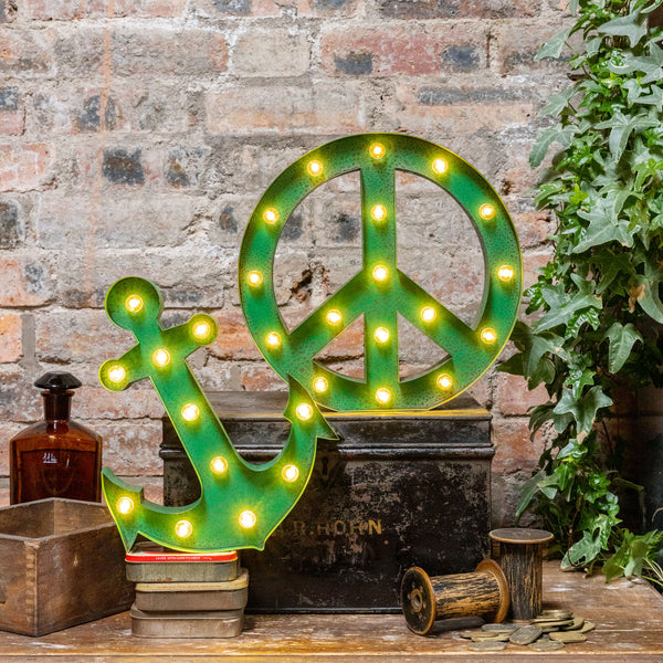 PEACE SIGN LED Light